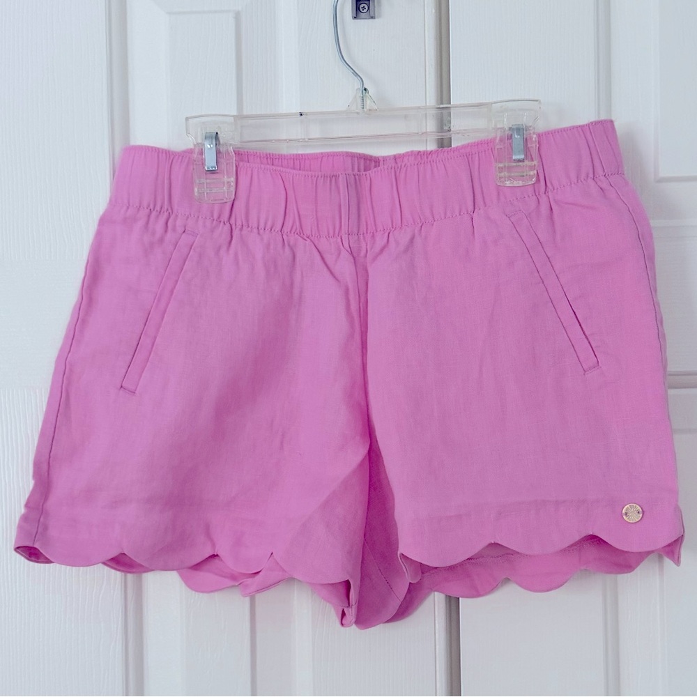Lilly Pulitzer 4” Brea Linen Shorts NWT Small